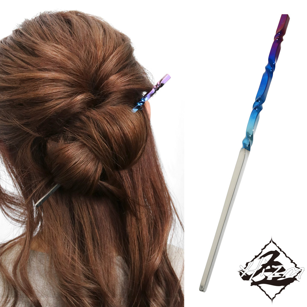 楽天市場】Hizm 空色簪 桜 かんざし 純チタン TP340 15-18cm チタン