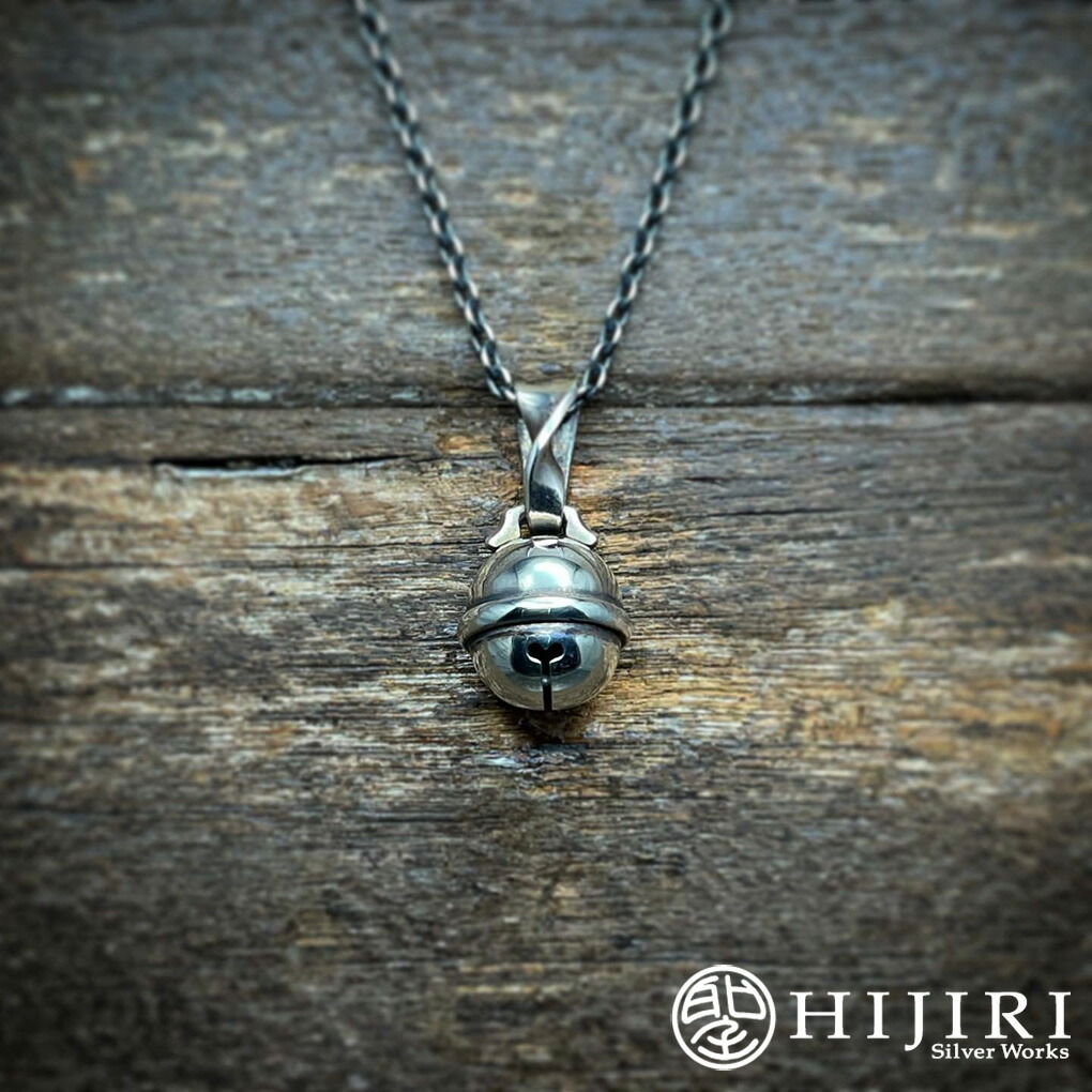 聖 HIJIRI 鈴のネックレス Rejuvenated Bell pendant ペンダント 和風 シルバー アクセサリー ブランド メンズ 男性 彼氏 夫 旦那 記念日 誕生日 プレゼント 人気 おしゃれ