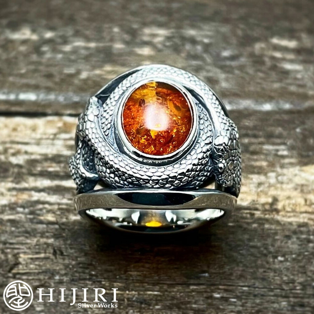 聖 HIJIRI 双蛇の指輪 Ring of the Caduceus リング 11～32号 蛇 ヘビ シルバー アクセサリー ブランド メンズ 男性 彼氏 夫 旦那 記念日 誕生日 プレゼント 人気 おしゃれ