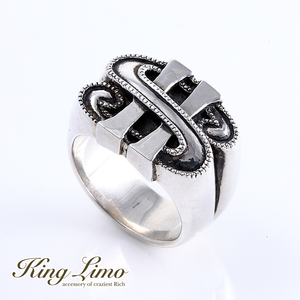 King Limo KL DOLLER KLドラー リング キングリモ シルバー925 シルバーアクセサリー 銀 シルバーリング 指輪｜新宿 銀の蔵 シルバーアクセサリー 24,750円