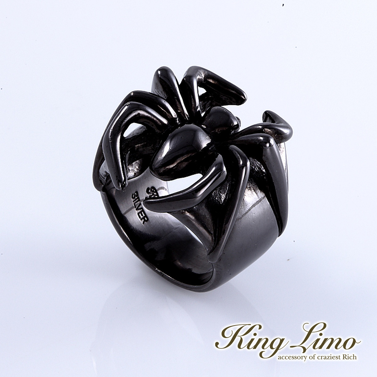 King Limo GANG SPIDER ギャングスパイダー リング 蜘蛛 クモ キングリモ シルバー925 シルバーアクセサリー 銀 シルバーリング 指輪｜新宿 銀の蔵 シルバーアクセサリー
