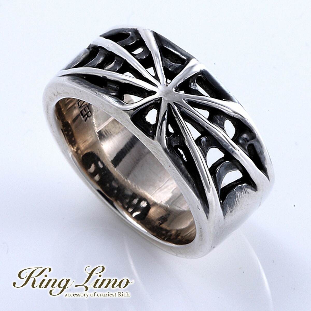 King Limo TRAP NET トラップネット リング キングリモ シルバー925 シルバーアクセサリー 銀 シルバーリング 指輪｜新宿 銀の蔵 シルバーアクセサリー