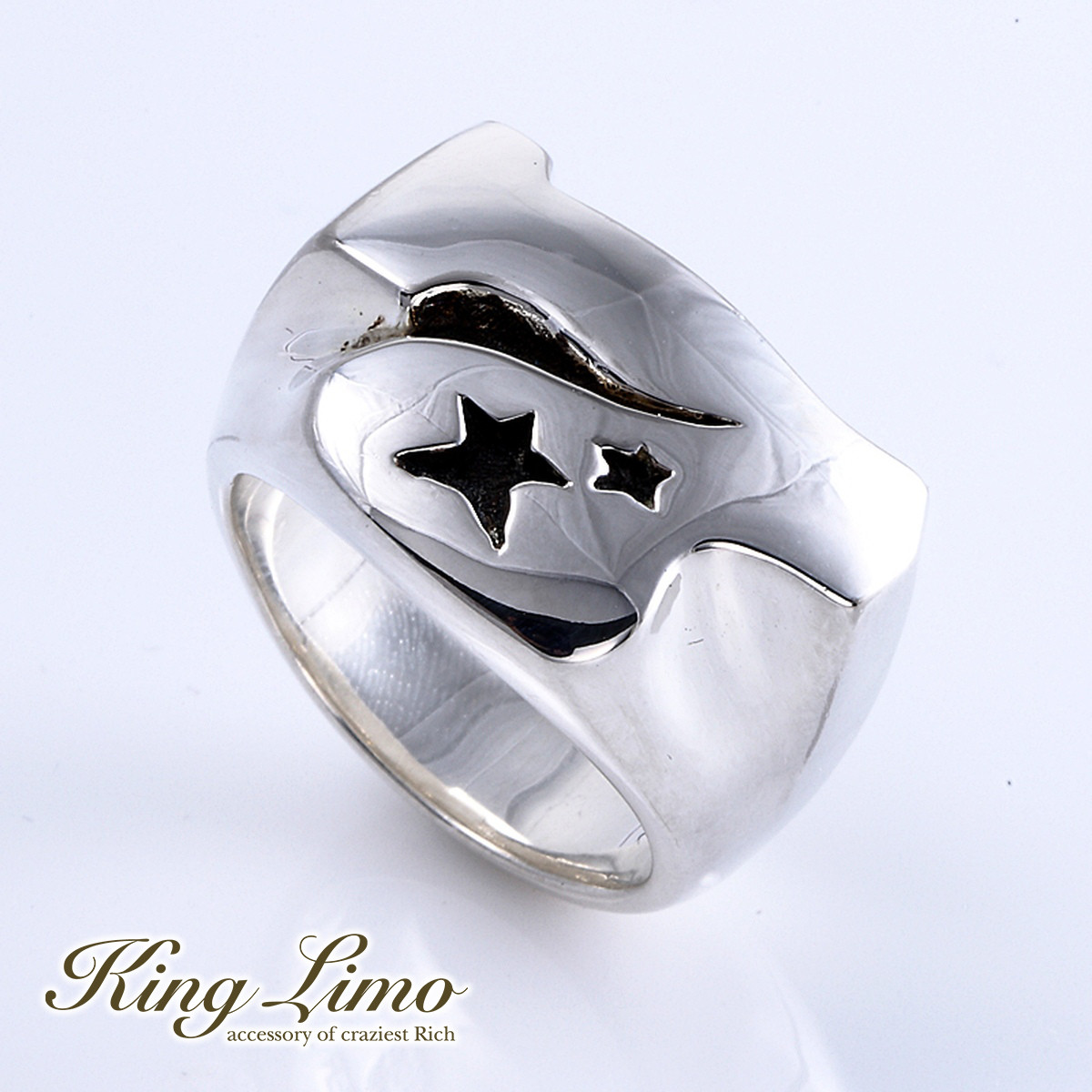 King Limo LUCKY ラッキー リング 幸運 幸福 キングリモ シルバー925 シルバーアクセサリー 銀 シルバーリング 指輪|新宿 銀の蔵 シルバーアクセサリー