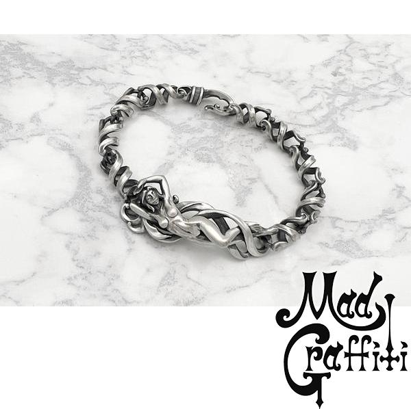 Mad Graffiti マッドグラフィティ プリヴィリッジ3rd S ブレスレットシルバーアクセサリー シルバー925 チェーン シルバーブレスレット ゴシック ハード メンズ 男性 彼氏 夫 旦那 息子 記念日 誕生日 プレゼント ブランド ストリート