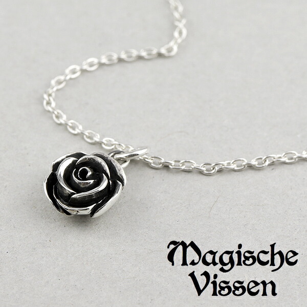 楽天市場】ネックレス ペンダント 薔薇 バラ ローズ シルバー925