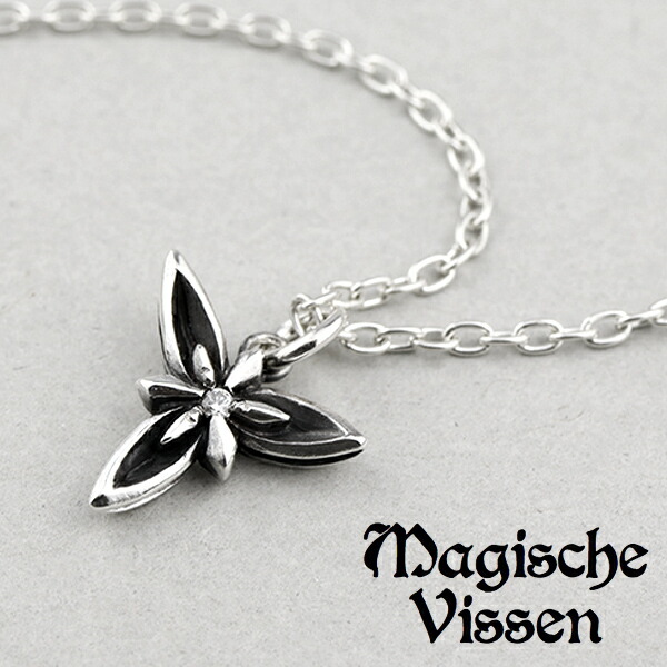 楽天市場】マジェスフィッセン 薔薇 シルバー ネックレス チェーン付き