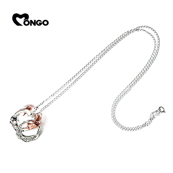 MONGO 三連 リング テントウムシ ネックレス チェーン付き シナモン シルバー ペンダント シルバーネックレス メンズ レディース シルバー925 男性 彼氏 女性 彼女 ブランド 記念日 誕生日 プレゼント 人気 おしゃれ