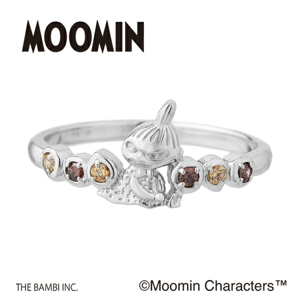 ムーミン リトルミイ リング 9号 12号 15号 シルバー925 指輪 アンバー シャンパン ブラウン ジルコニア MOOMIN ちびのミイ ムーミングッズ ムーミンジュエリー キャラクタージュエリー レディース 女性 彼女 女の子 娘 孫 記念日 誕生日 プレゼント ブランド 人気 10,780円