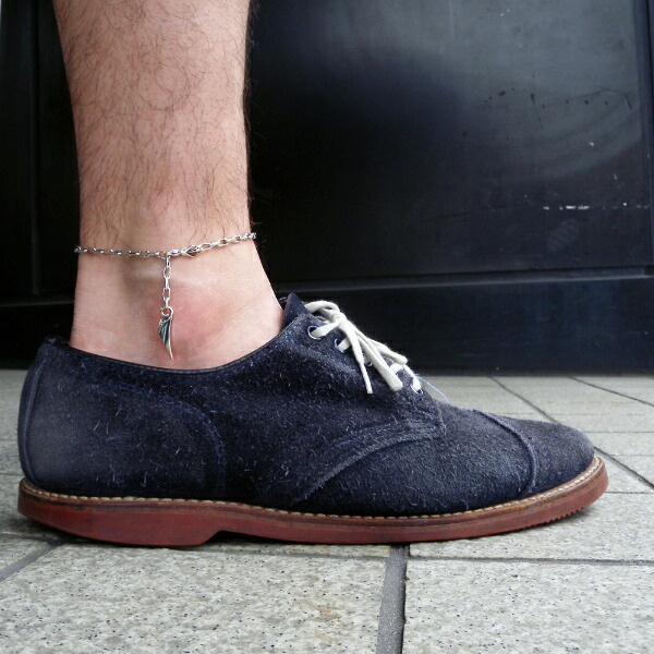 M S Collection エムズコレクション 足アクセサリー 羽 翼 アンクレット ブレスレット シルバーアンクレット シンプル シルバー925 ウイング