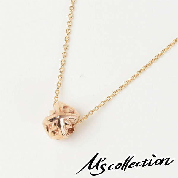 絶対一番安い M S Collection エムズコレクション トリプルx Edition 3 スタッズ ビーズ ネックレス チェーン付きペンダントトップ K10 10k 10金 アーバン トライバル メンズ レディース ペア ペンダント ピラミッド 鋲 スパイク パンク ハード 男性 彼氏 旦那 女性 彼女