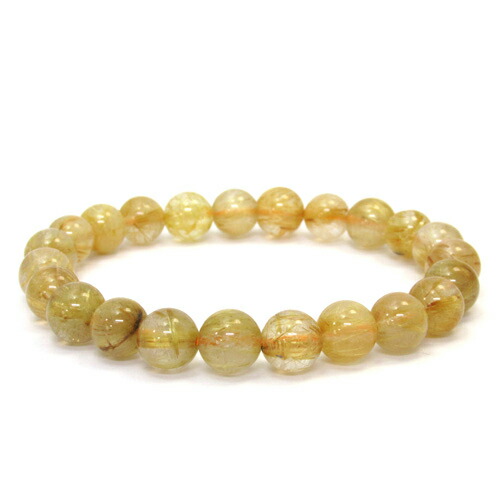 楽天市場】レッドルチル ブレスレット 8mm 16.5cm レディースS サイズ