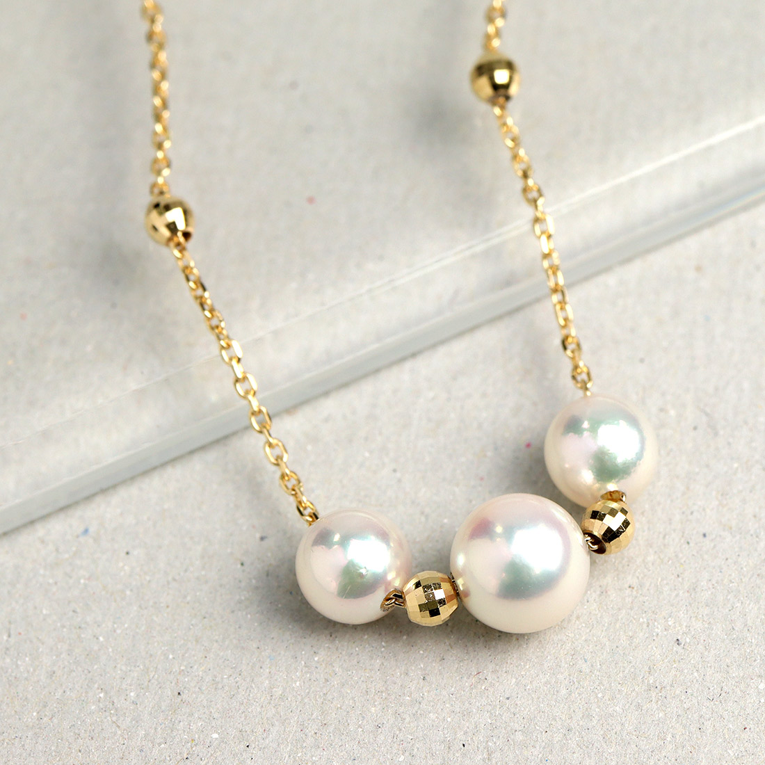 K18 ゴールド あこや真珠 マルチウェイ ペンダント 18金 18k 真珠 パール ジュエリー ネックレス アレンジ 首飾り レディース 女性 アクセサリー ギフト 記念日 誕生日 プレゼント おしゃれ 彼女｜新宿 銀の蔵 シルバーアクセサリー