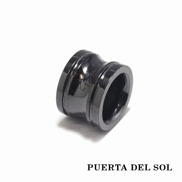 PUERTA DEL SOL チェス 台座 Pedestal ブラック ペンダント(チェーンなし) ブラック シルバー950 チタンコーティング ユニセックス シルバーアクセサリー 銀 SV950 ブリタニアシルバー シルバーペンダント ペンダントヘッド ネックレストップ ペンダントトップのみ 人気