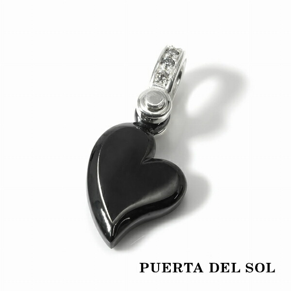 PUERTA DEL SOL トランプ クラブ フラット ペンダント(チェーンなし) ブラック シルバー950 チタンコーティング ユニセックス シルバーアクセサリー 銀 SV950 ブリタニアシルバー シルバーペンダント ペンダントヘッド ネックレストップ ペンダントトップのみ 人気|新宿 銀の蔵 シルバーアクセサリー