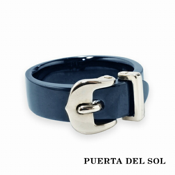 プエルタデルソル ブラックチタンコーティング バングル　シルバー950 楽天市場】PUERTA DEL SOL チェス Pedestal ブラックバングル
