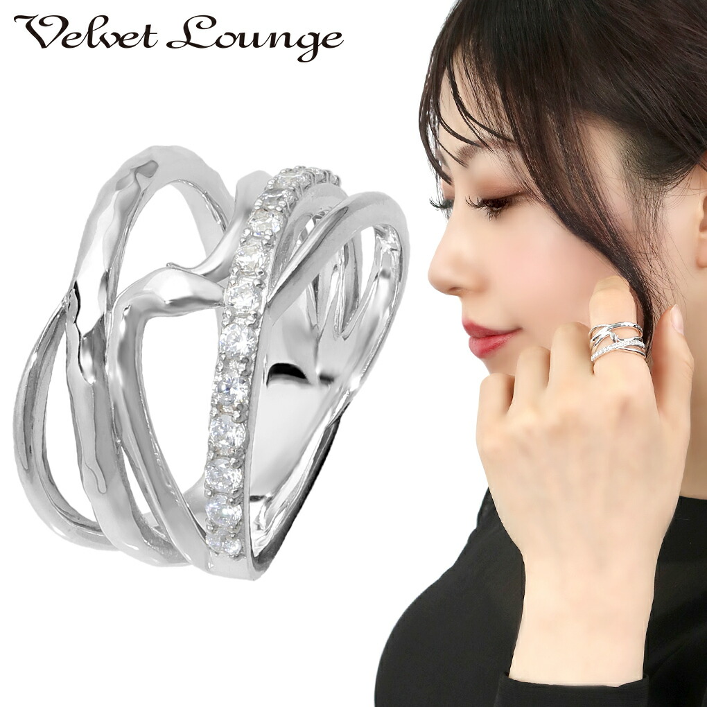 Velvet Lounge ヴェルヴェットラウンジ バシリスク スネーク リング 指輪 5～23号 蛇 ヘビ シルバー ジルコニア シルバーリング メンズ レディース 男性 女性 彼氏 彼女 ユニセックス 幅広 華やか 重ね きれいめ 上品 記念日 誕生日 プレゼント 人気 おしゃれ 27,225円