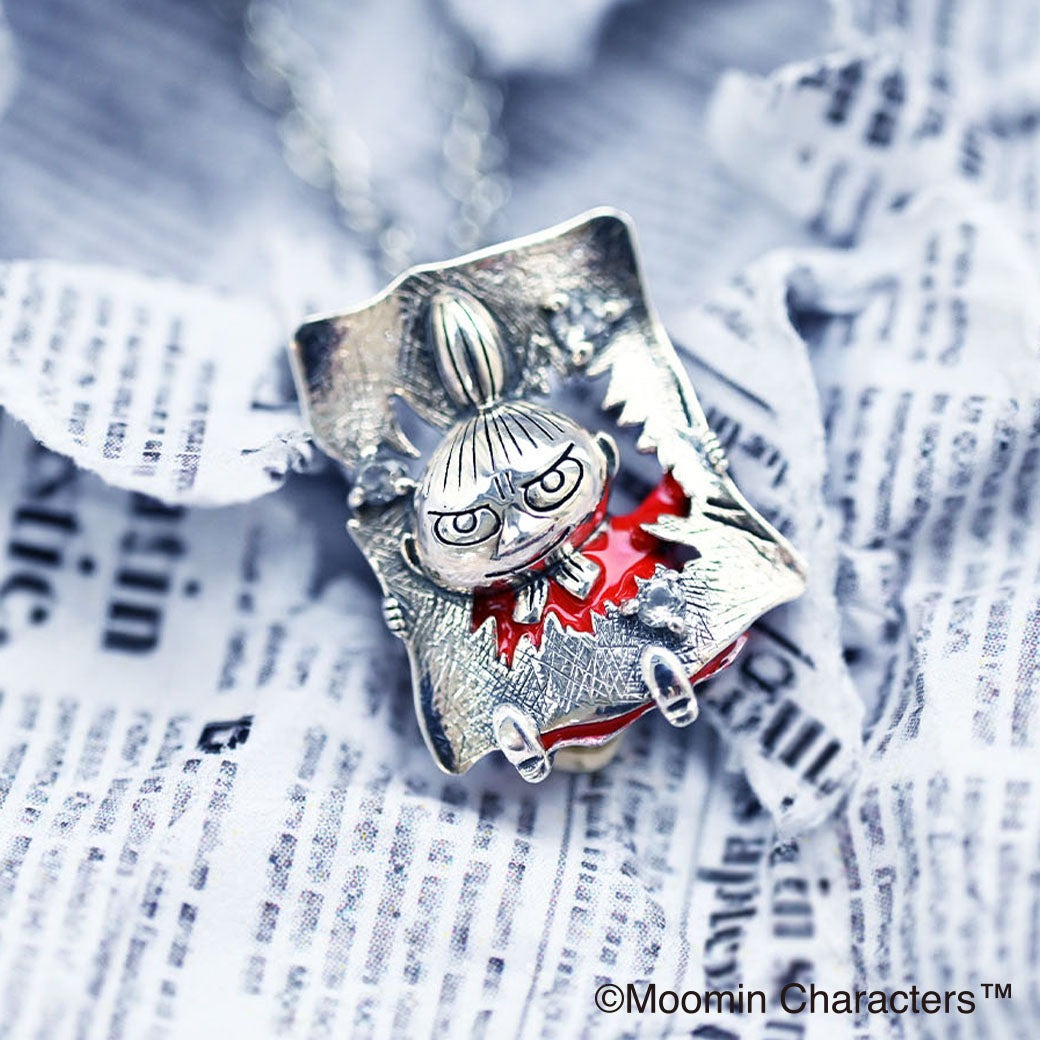MOOMIN ムーミン リトルミイ ペンダント ペンダントトップ (チェーンなし) ネックレス トップ ヘッド シルバー ホワイトトパーズ シルバー925 ちびのミイ ムーミングッズ ムーミンジュエリー レディース 女性 彼女 娘 妻 記念日 誕生日 プレゼント 人気 おしゃれ
