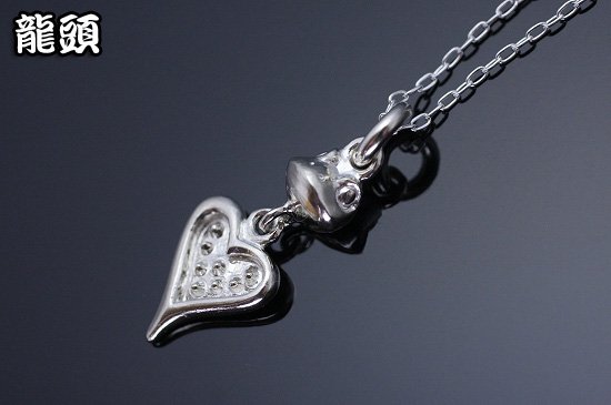 龍頭 蛙玉&times;霰 ハート ペンダントトップ チェーンなし トップ ヘッド レディース シルバー ネックレストップ ペンダントヘッド カエル シルバー950 女性 彼女 伝統技法 ギフト 人気 おしゃれ ブランド｜新宿 銀の蔵 シルバーアクセサリー