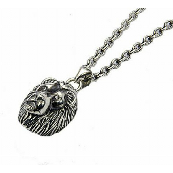 SAINTS セインツ 復刻 獅子王ペンダント(チェーン付き) シルバー925 シルバーアクセサリー 銀 SV925 スターリングシルバー シルバーネックレス チェーン付き 首飾り 人気 ブランド アクセサリー ギフト 記念日 誕生日 プレゼント おしゃれ