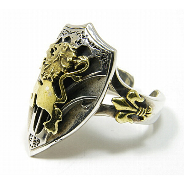 SAINTS セインツ 聖盾ライオンシルバーリング(フリーサイズ) シルバー925 シルバーアクセサリー 銀 SV925 スターリングシルバー シルバーリング 銀指輪 指輪 メンズリング レディースリング 人気 ブランド アクセサリー ギフト 記念日 誕生日 プレゼント おしゃれ 彼氏|新宿 銀の蔵 シルバーアクセサリー