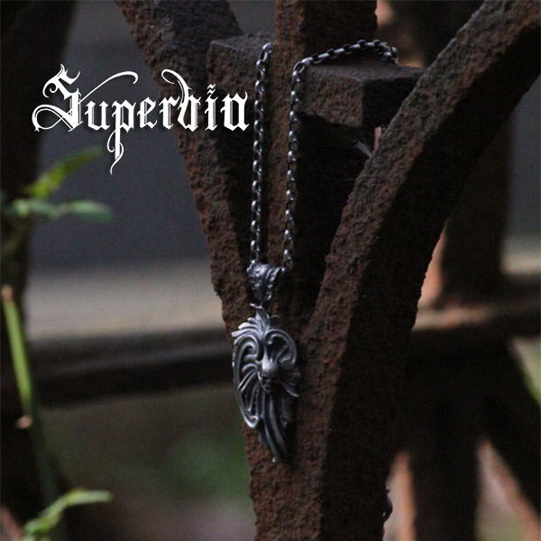 Superbia “渇望”ペンダントトップ チェーンなし シルバーペンダント シルバー925 トップ ペンダント ネックレス メンズ スペルヴィア ブランド ロココ美術 バロック グロテスク アンティーク ジュエリー ダーク 退廃 耽美 彫刻 造形 アート 緻密 メンズ小物 19,525円