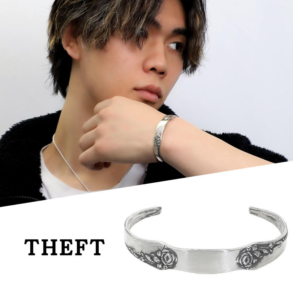 ヴィンテージ ドット シルバー バングル 925 ブレスレット 1 楽天市場】THEFT セフト シンプル ナロー ドット バングル