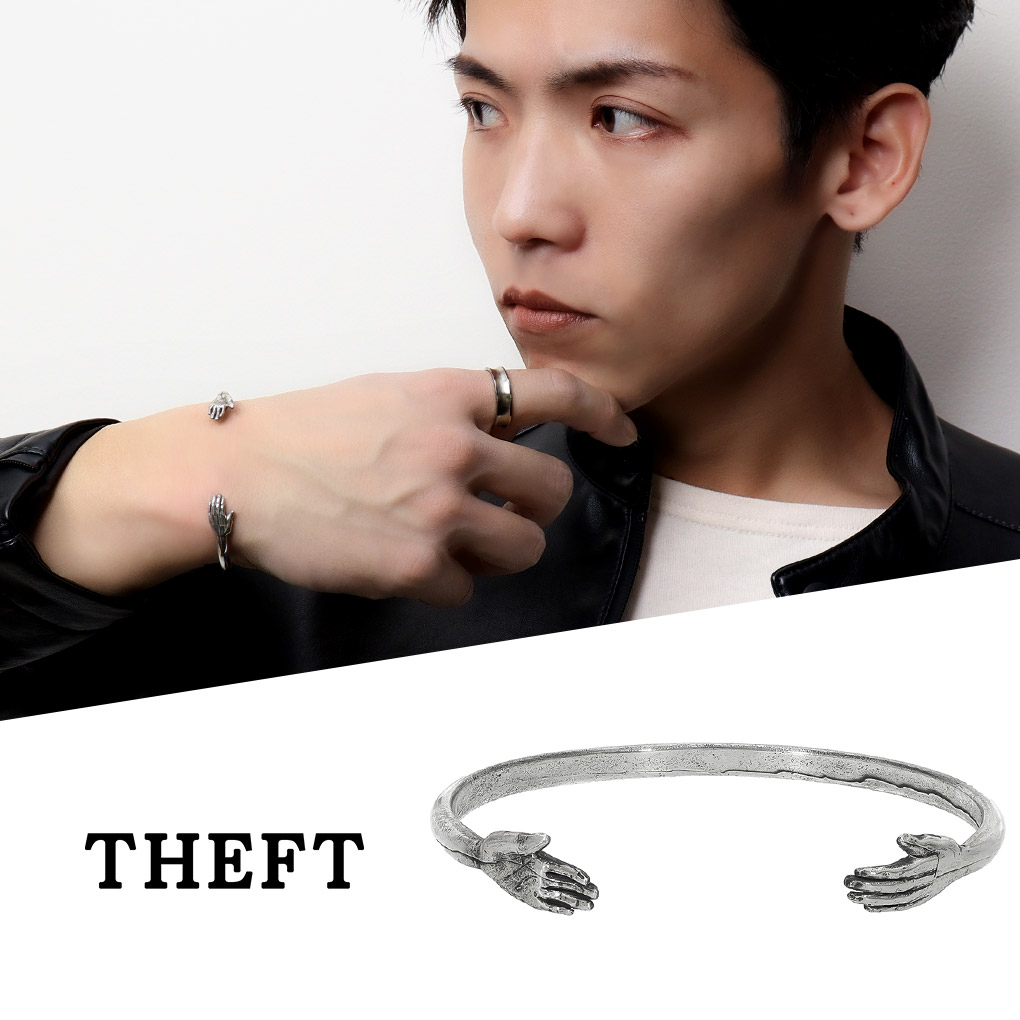 ヴィンテージ ドット シルバー バングル 925 ブレスレット 1 楽天市場】THEFT セフト シンプル ナロー ドット バングル