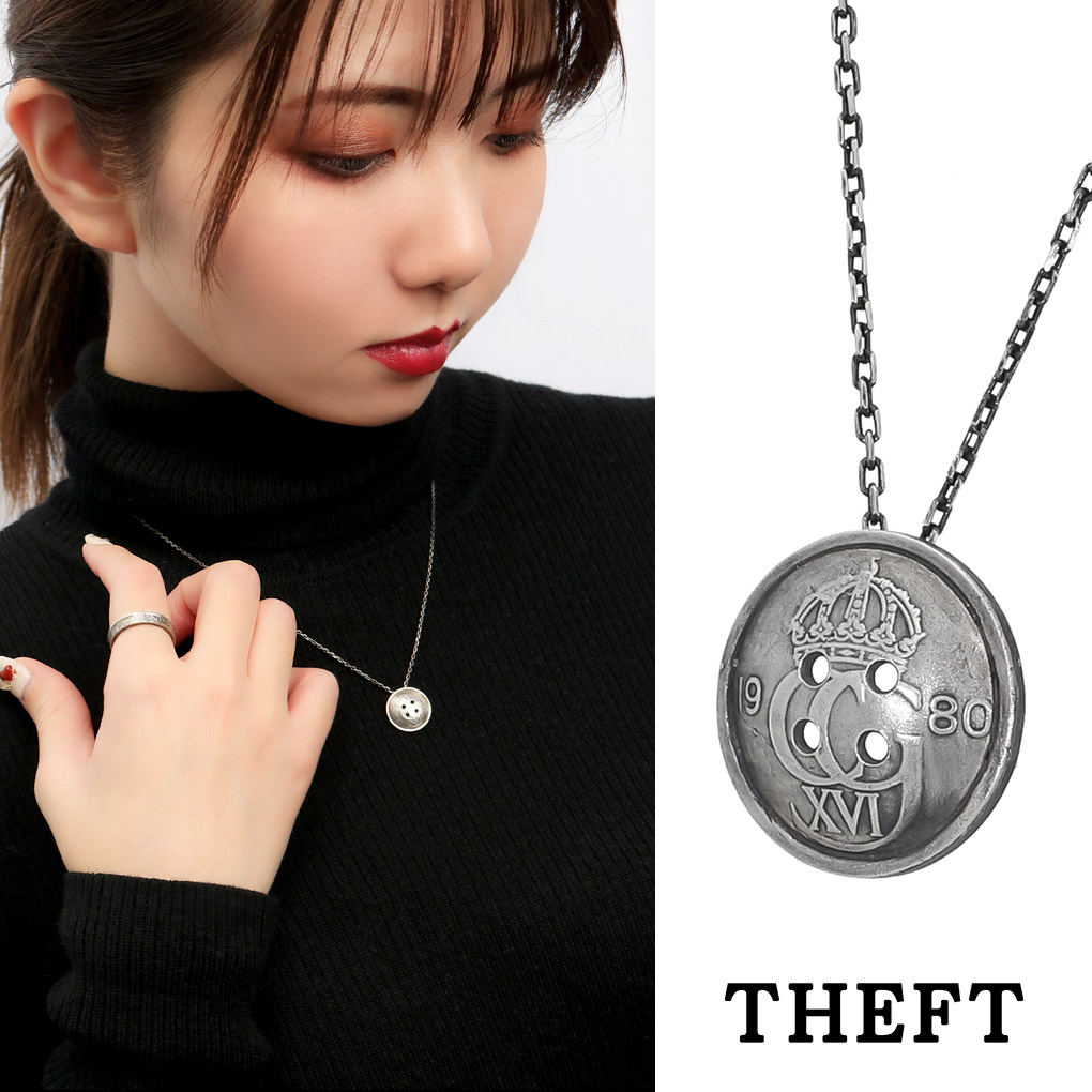楽天市場】THEFT セフト アンティーク 時計 モチーフ コイン
