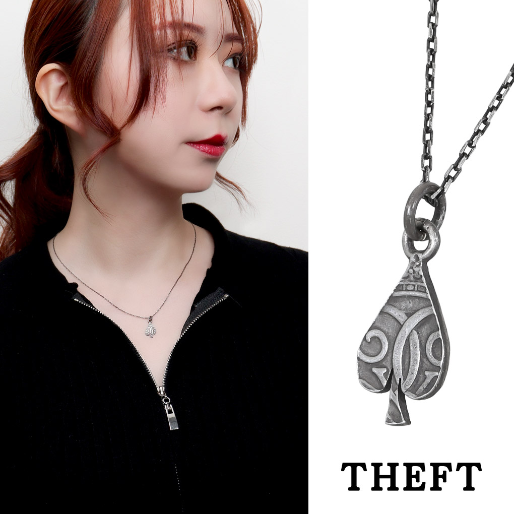 楽天市場】THEFT セフト シルバーフック ネックレス ペンダント