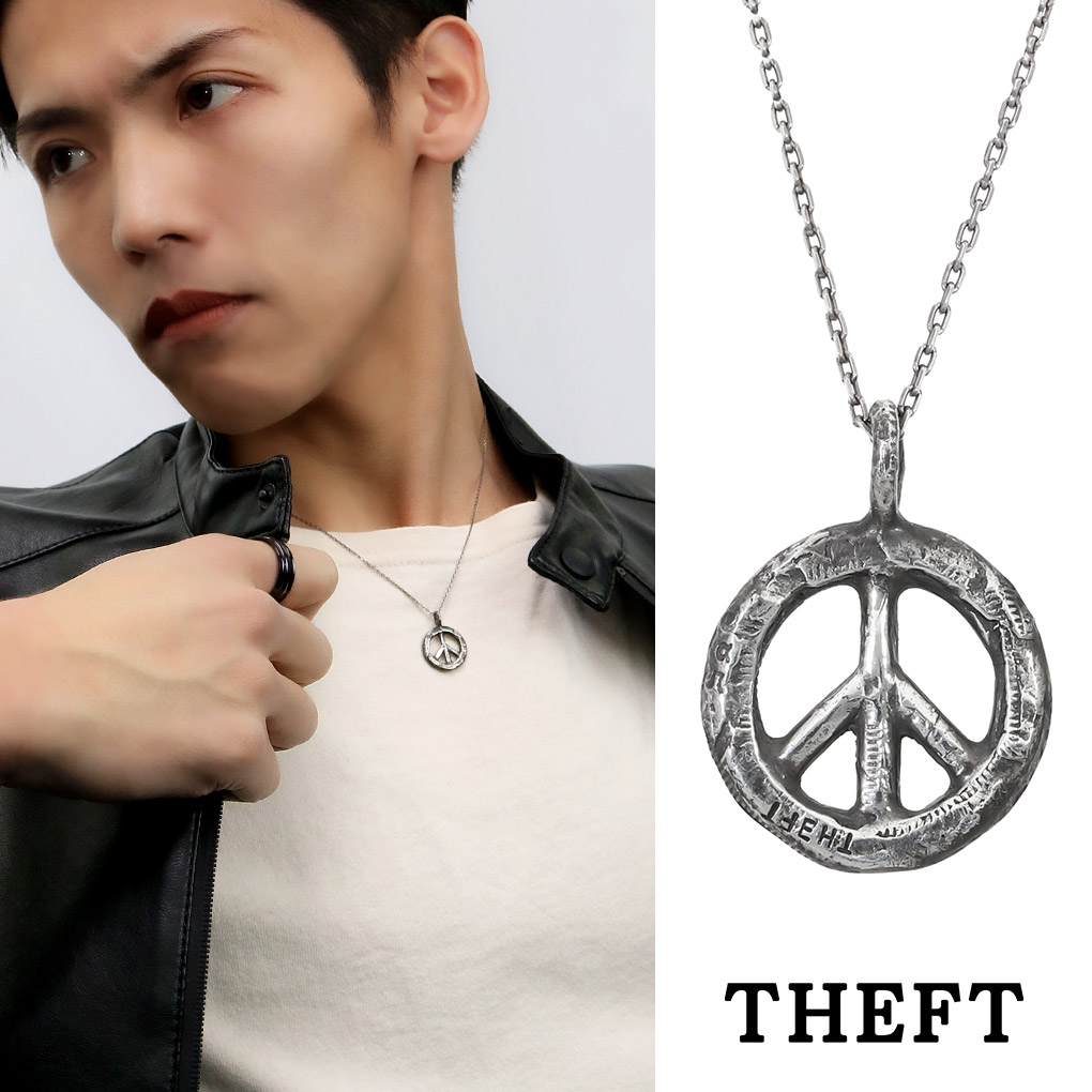値下げ中。HANG・ペンダントトップ 楽天市場】THEFT セフト シルバーフック ネックレス ペンダント