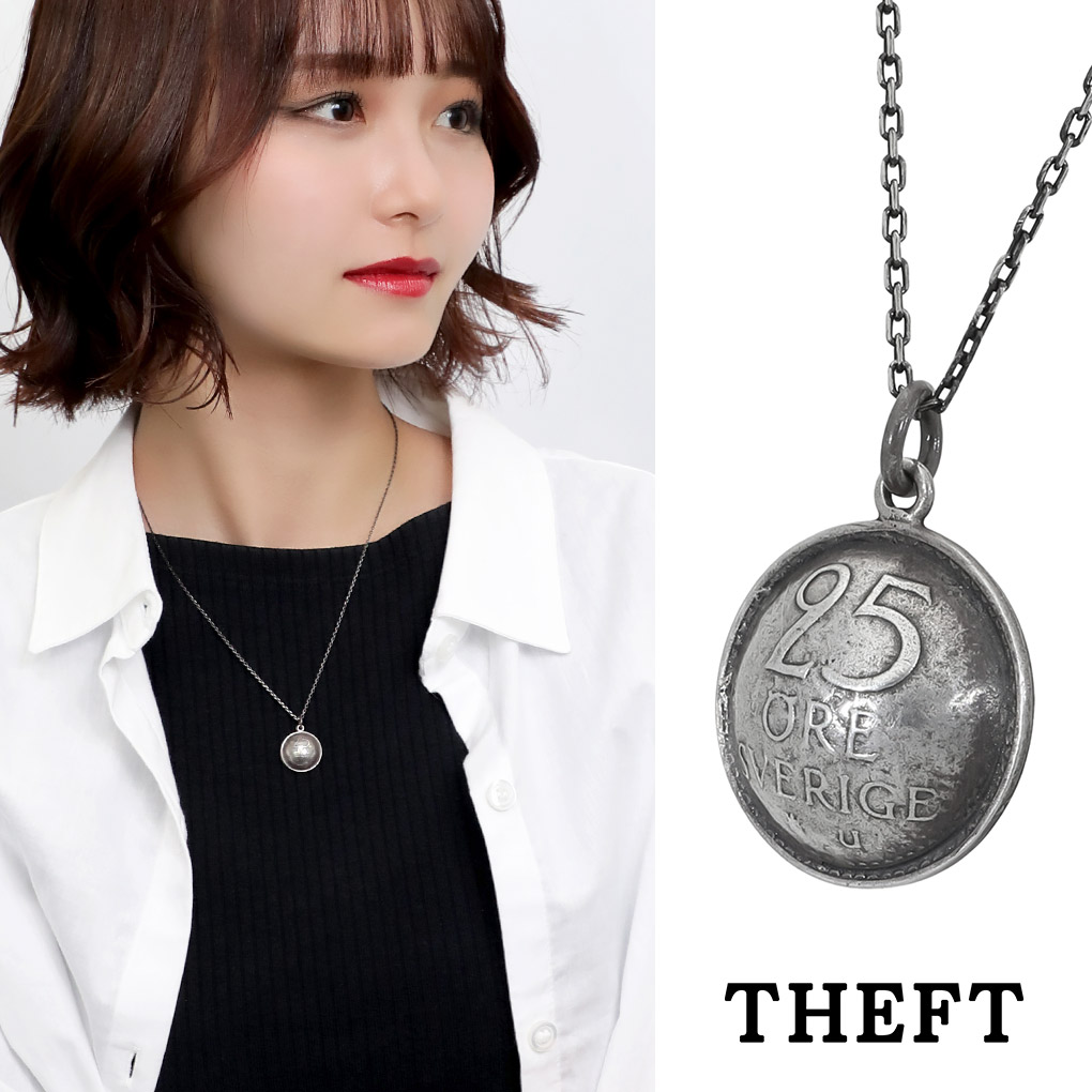 楽天市場】THEFT セフト アンティーク 時計 モチーフ コイン