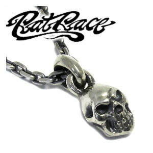 激レアRat Raceカスタムスカルネックレス