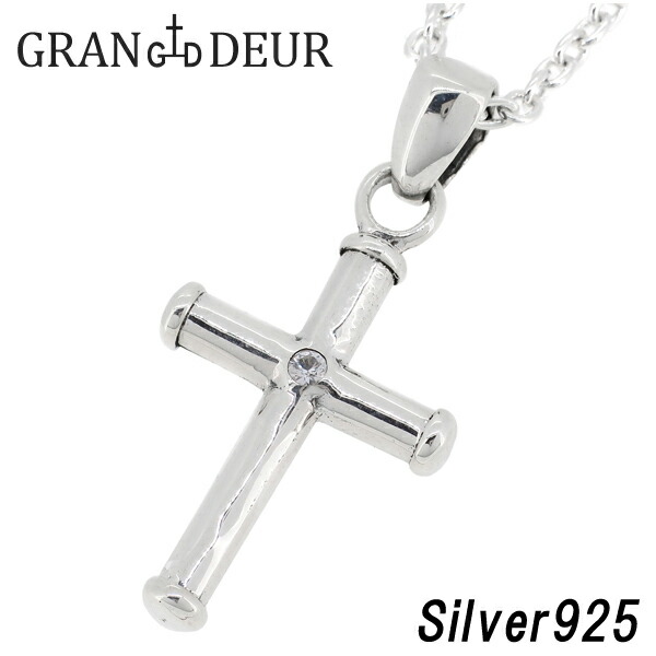 White Sapphires Silver Cross Necklace Chain With Pendant Jewelry Men S Necklaces Natural Sapphire Cylinder - White Sapphire Cross Pendant White Sapphires Silver Cross Necklace Chain With Pendant Jewelry Men S Necklaces Natural Sapphire Cylinder - White Sapphire Cross Pendant