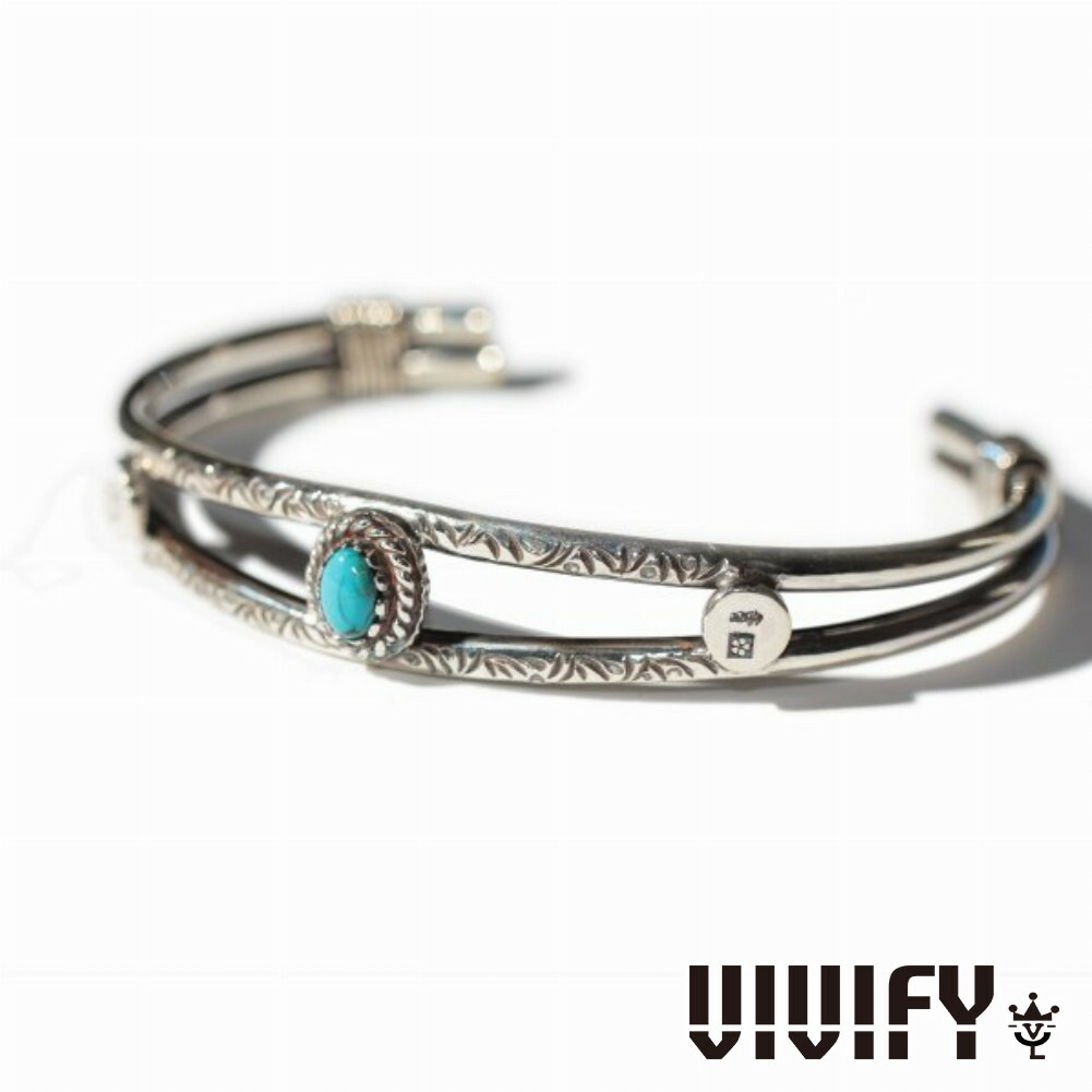 VIVIFY ビビファイ アクセサリー ブレスレット バングル シルバー TwinArm Bangle