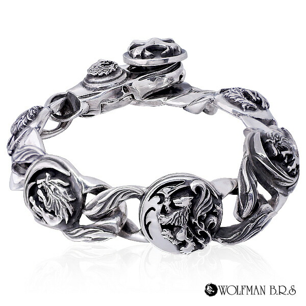 楽天市場】ウルフマンBRS ウォー ウルフ ソリッド チェーン シルバー