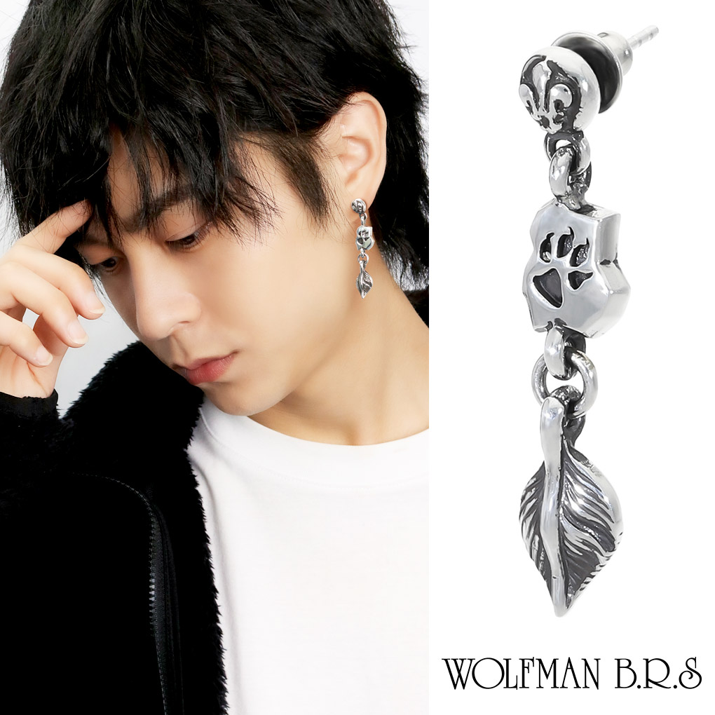 楽天市場】ウルフマン BRS ウルフ ヘッド プレート チャーム