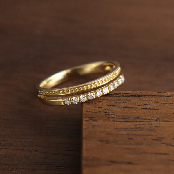 楽天市場】【2026円OFFクーポン(〜1/16 13:00)】K18 ダイヤモンド 2連