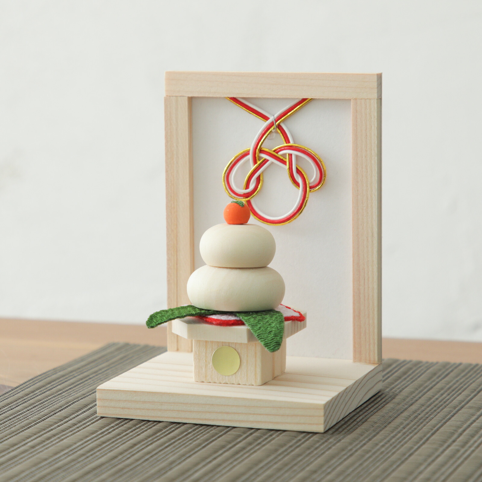 楽天市場】【当日発送可能】【水引細工】お正月置飾り「鏡餅・松竹梅