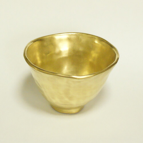 金彩 手捻じれぐい呑み〔幸之介窯〕 キッチン用品・食器・調理器具-ぐい呑み・おちょこ-酒器
