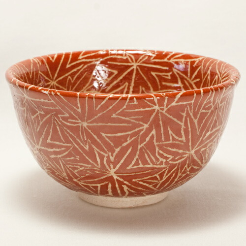 楽天市場】白楽 金彩紅葉 抹茶碗 〔川嵜和楽（川崎和楽