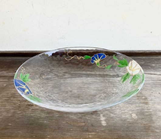 麺皿（槿花）〔田の実海峰〕
