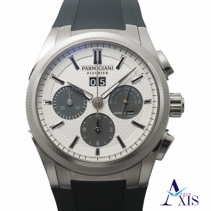 Parmigiani Fleurier パルミジャーニ　フルリエ トンダ GT クロノグラフ PFC-1020001-400181 腕時計 ステンレス 自動巻き シルバー文字盤 メンズ