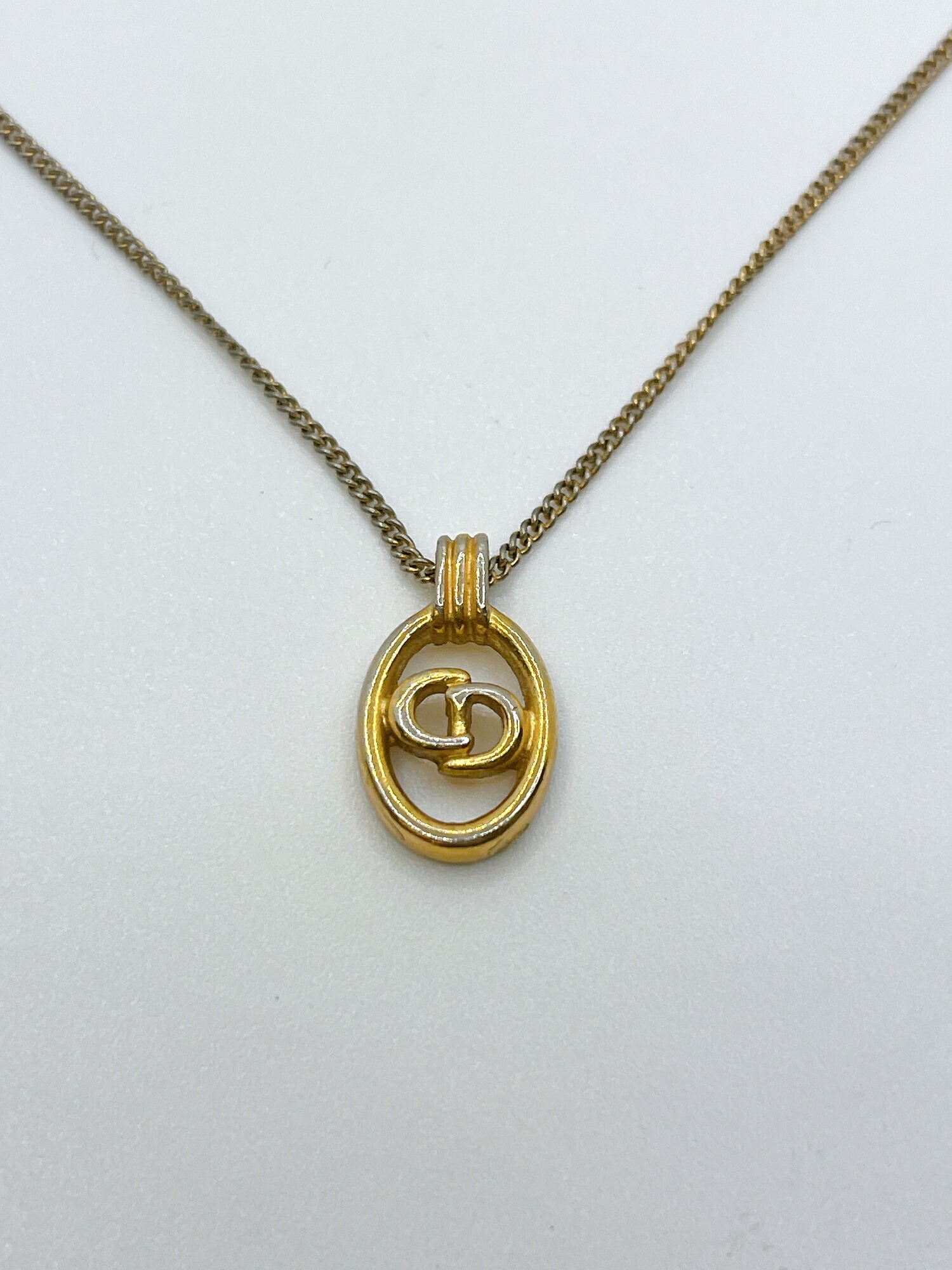 クリスチャンディオール ネックレス カラーストーン アクセサリー Christian Dior ネックレス アクセサリー カラーストーン V