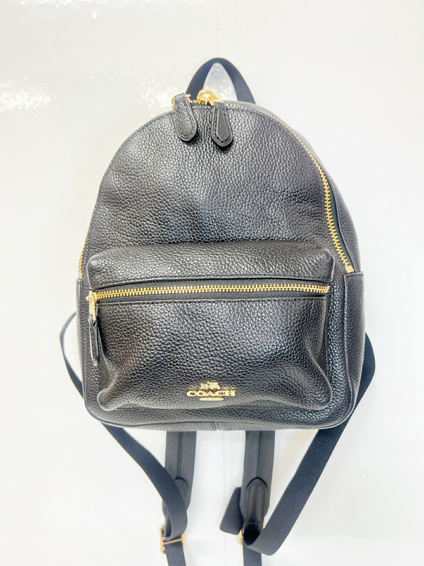 超美品 コーチ COACH リュック チャーリー 03-24030106 コーチ COACH チャーリーミディアム リュック （ブラック） -靴