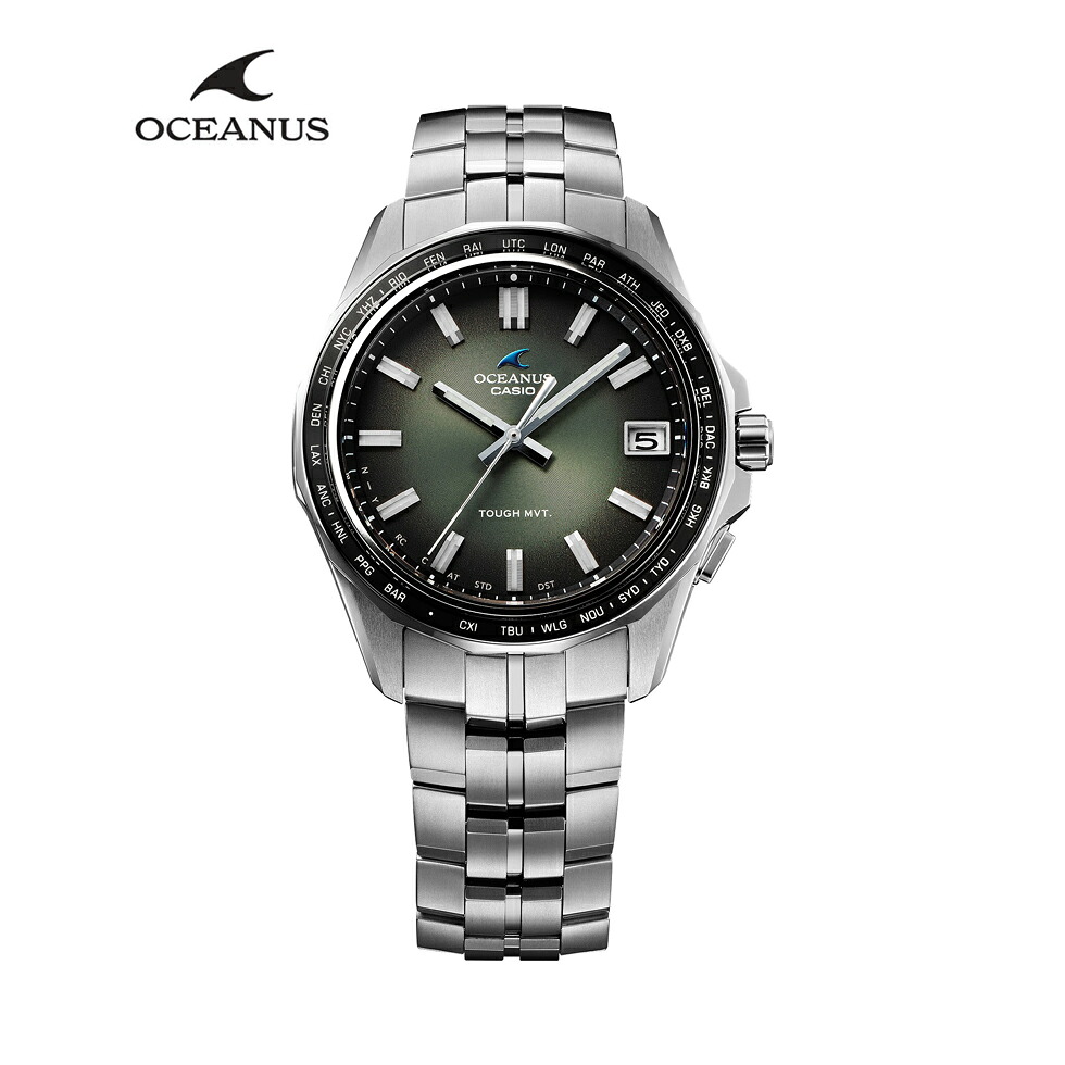 カシオ CASIO オシアナス メンズ 電磁波ソーラー チタン Bluetooth 可動性繋がり OCW-S400RA-3AJF ｜ 買いもとめる排他的権利つき