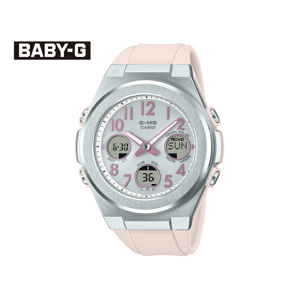 【ご購入特典つき】カシオ CASIO ベビーG ベビージー BABY-G 電波ソーラー MSG-W610-4AJF