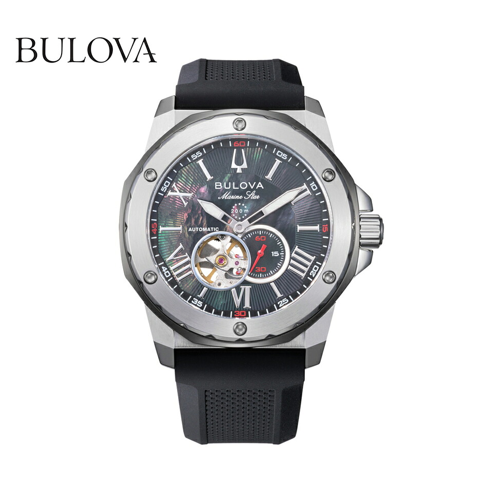 【ご購入特典つき】ブローバ BULOVA メンズ 腕時計 国内正規品 自動巻 マリンスター 98A332