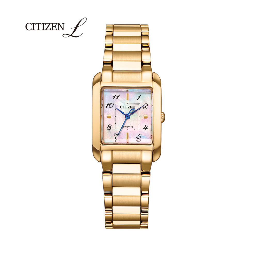 腕時計 レディース CITIZEN L シチズンL エコ・ドライブ 白蝶貝文字板 EW5603-89Y ｜ 購入特典つき｜銀座 日新堂 Web Shop