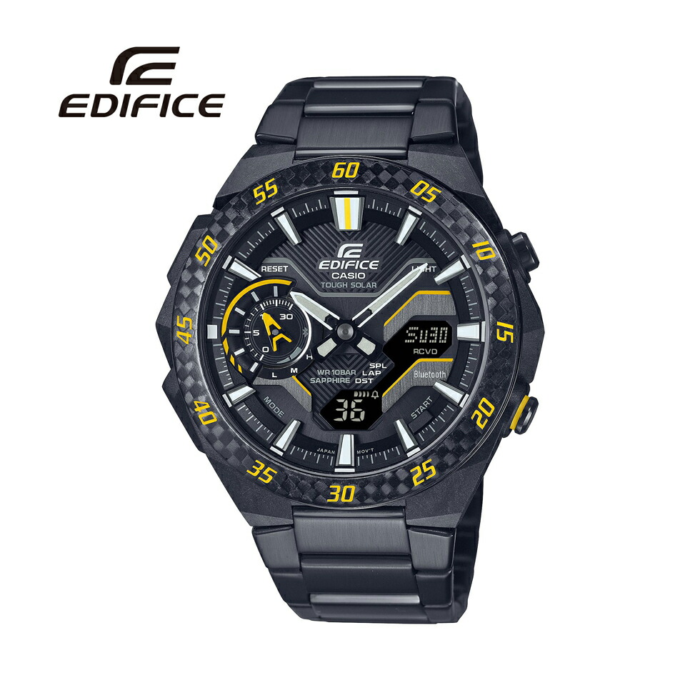 【ご購入特典つき】カシオ CASIO エディフィス EDIFICE メンズ 国内正規品 ソーラー Bluetooth モバイルリンク ECB-2200YRC-1A9JF