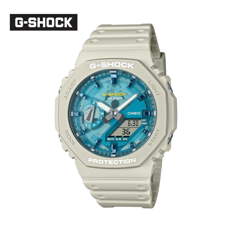 カシオ CASIO Gショック G-SHOCK ジーショック GA-2100AS-5AJF ｜ 購入特典つき
